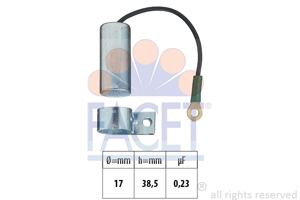 Capacitor, ignition system (0.0323)