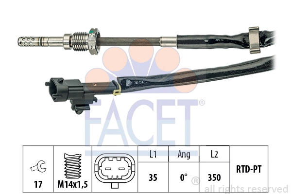 Sensor, exhaust gas temperature (22.0128)