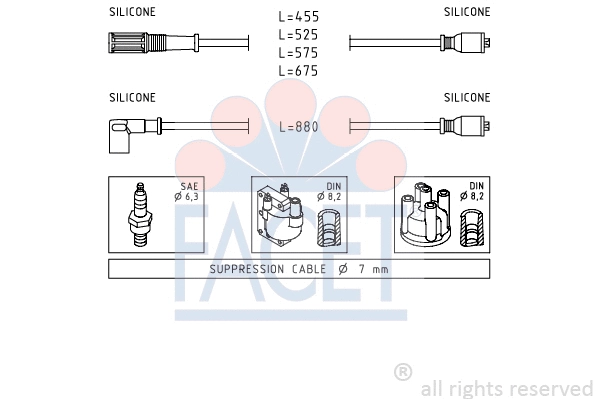 Ignition Cable Kit (4.8398)