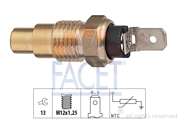 Sensor, coolant temperature (7.3121)