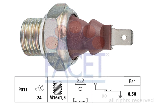 Oil Pressure Switch (7.0124)