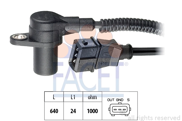 Sensor, crankshaft pulse (9.0301)