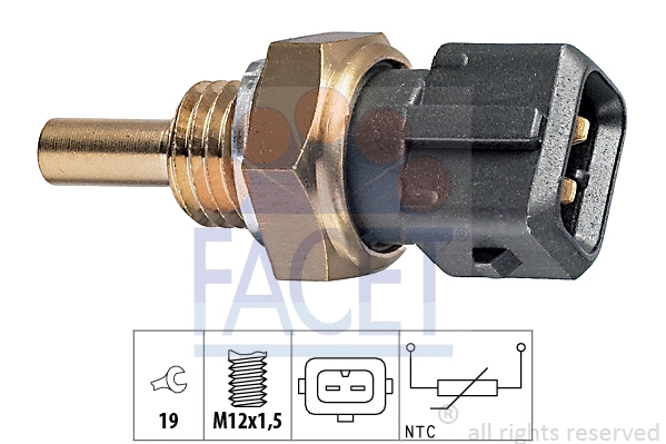 Sensor, coolant temperature (7.3157)