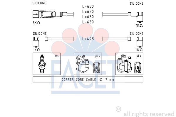 Ignition Cable Kit (4.9364)