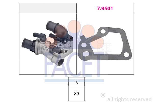 Thermostat, coolant (7.8103)