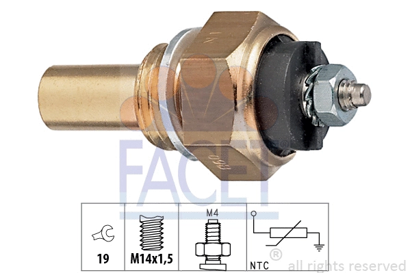 Sensor, coolant temperature (7.3112)