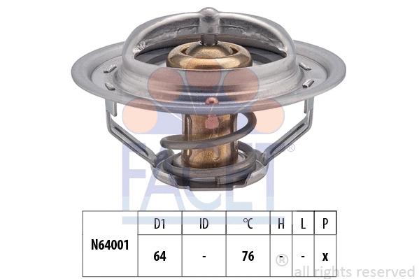 Thermostat, coolant (7.8475S)
