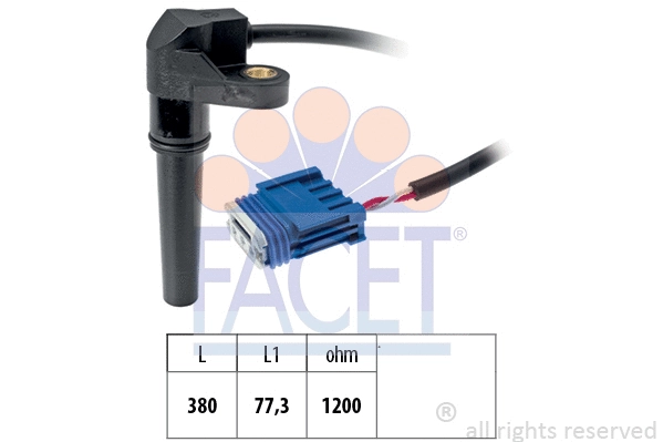 RPM Sensor, automatic transmission (9.0618)