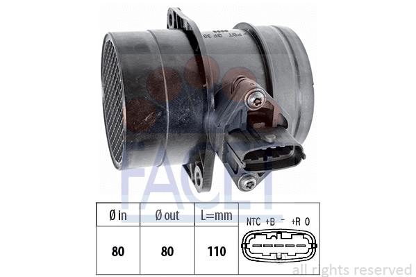 Mass Air Flow Sensor (10.1311)