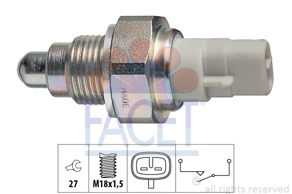 Switch, reverse light (7.6111)