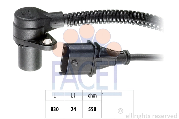 Sensor, crankshaft pulse (9.0266)