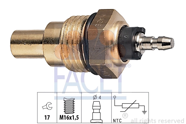 Sensor, coolant temperature (7.3009)