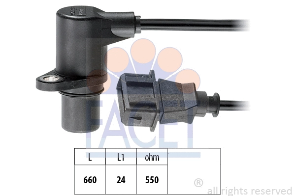 Sensor, crankshaft pulse (9.0437)