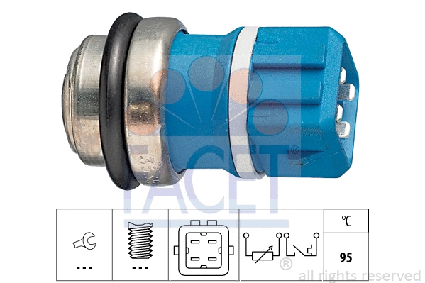 Sensor, coolant temperature (7.3535)