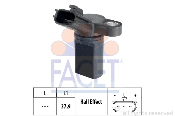 Sensor, crankshaft pulse (9.0752)