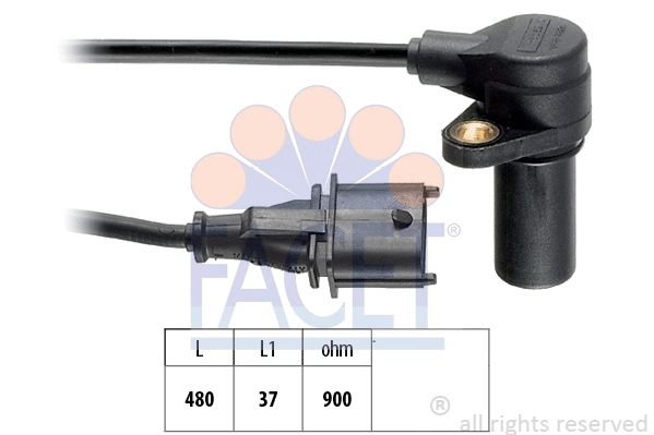 Sensor, crankshaft pulse (9.0631)