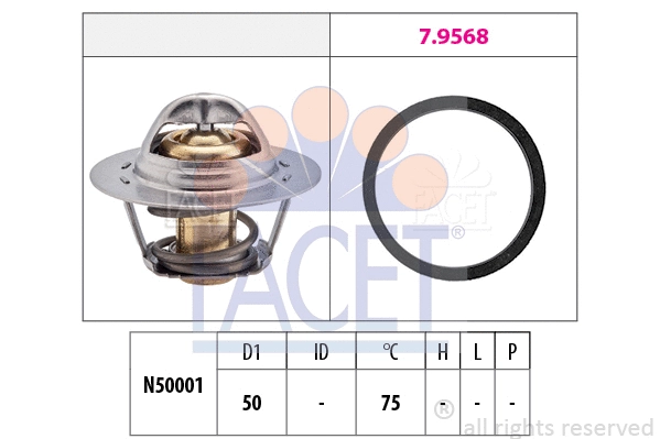 Thermostat, coolant (7.8721)
