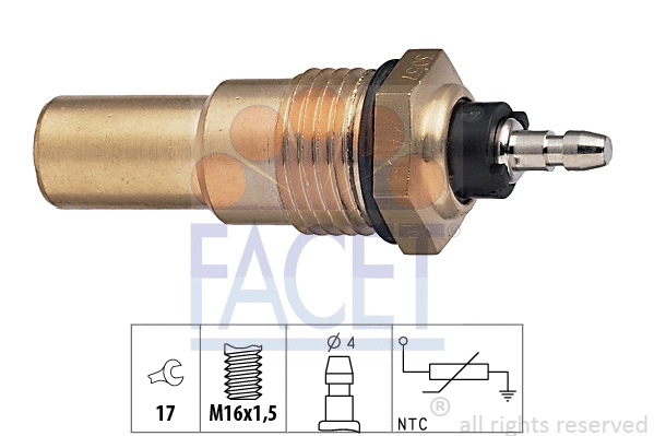 Sensor, coolant temperature (7.3057)