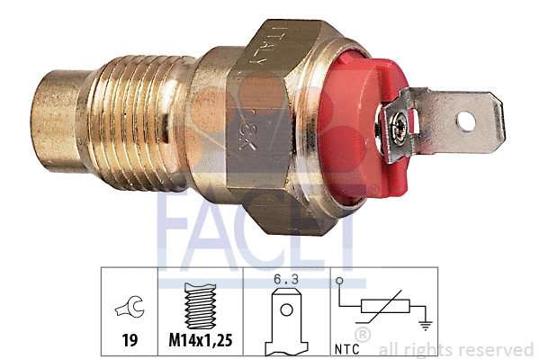 Sensor, coolant temperature (7.3203)