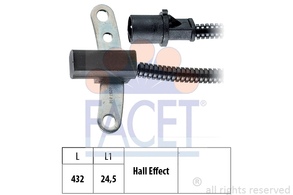 Sensor, crankshaft pulse (9.0253)