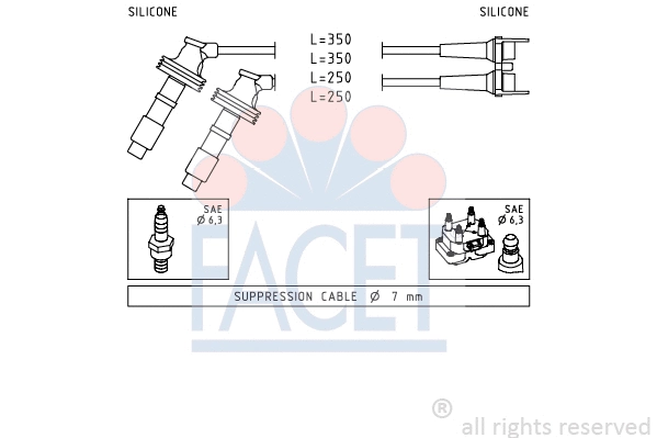 Ignition Cable Kit (4.7061)