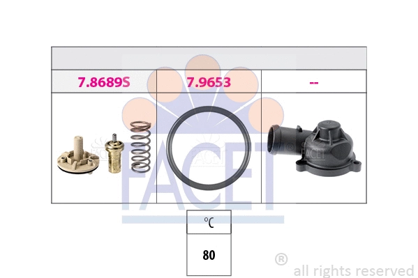 Thermostat, coolant (7.8689K)