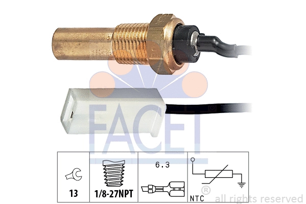 Sensor, oil temperature (7.3250)