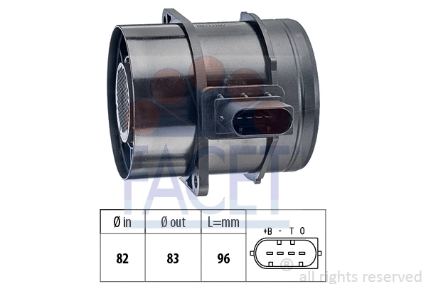 Mass Air Flow Sensor (10.1359)
