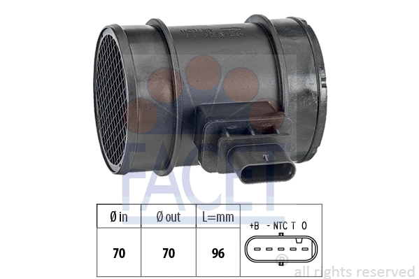Mass Air Flow Sensor (10.1341)