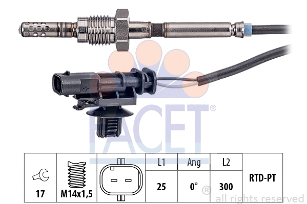 Sensor, exhaust gas temperature (22.0216)