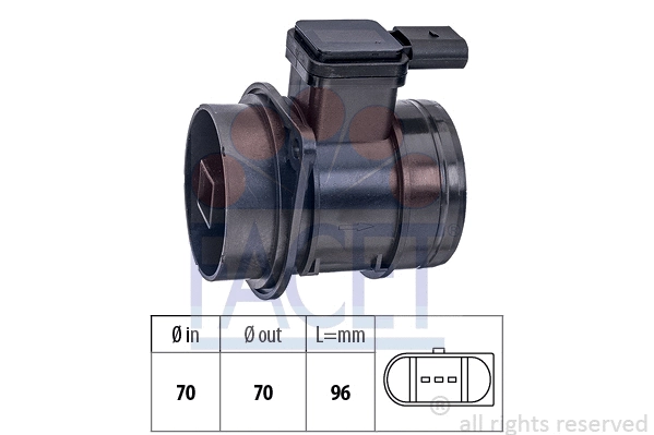 Mass Air Flow Sensor (10.1449)