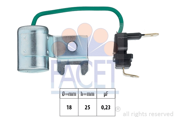 Capacitor, ignition system (0.0179/96)