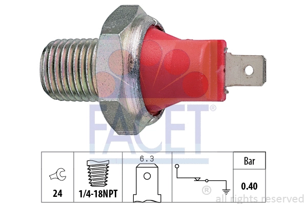 Oil Pressure Switch (7.0032)