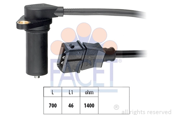 Sensor, crankshaft pulse (9.0224)