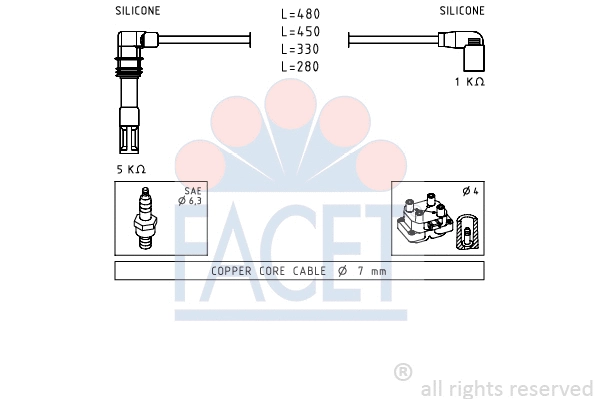 Ignition Cable Kit (4.9575)