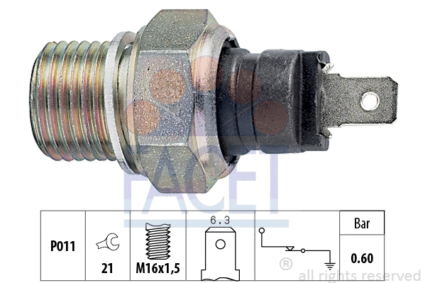 Oil Pressure Switch (7.0021)