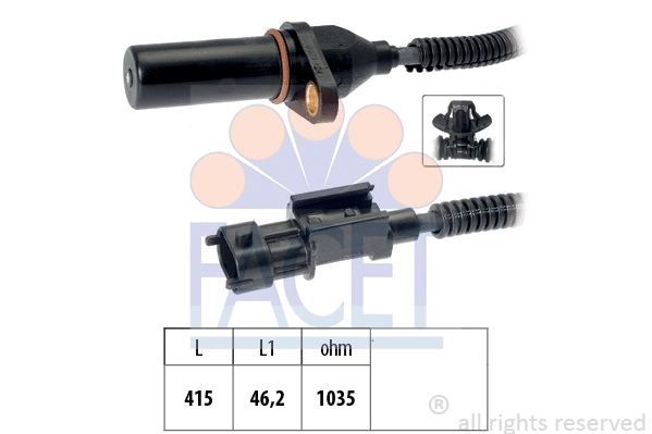 Sensor, crankshaft pulse (9.0810)