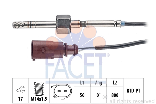 Sensor, exhaust gas temperature (22.0150)