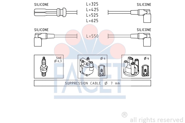 Ignition Cable Kit (4.8372)