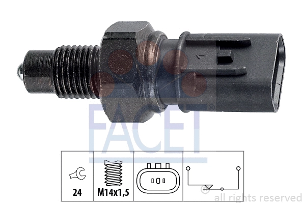 Switch, reverse light (7.6235)