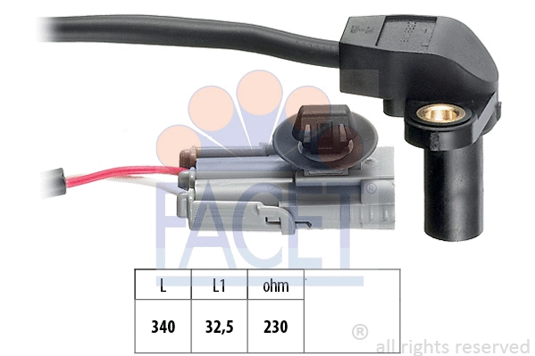 Sensor, crankshaft pulse (9.0328)