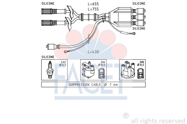 Ignition Cable Kit (4.8507)