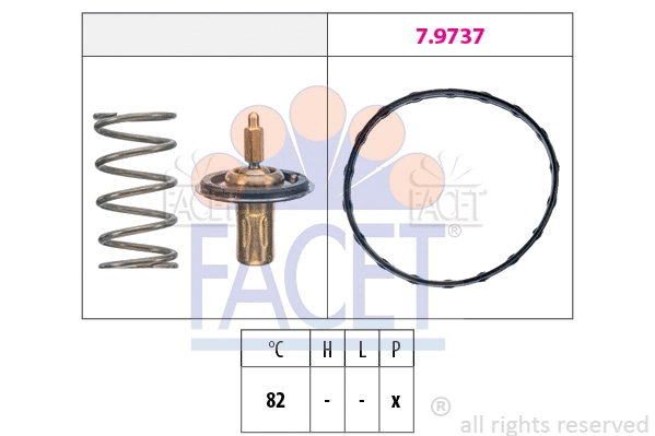 Thermostat, coolant (7.8950)
