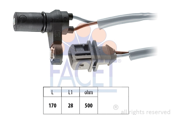 RPM Sensor, automatic transmission (9.0392)