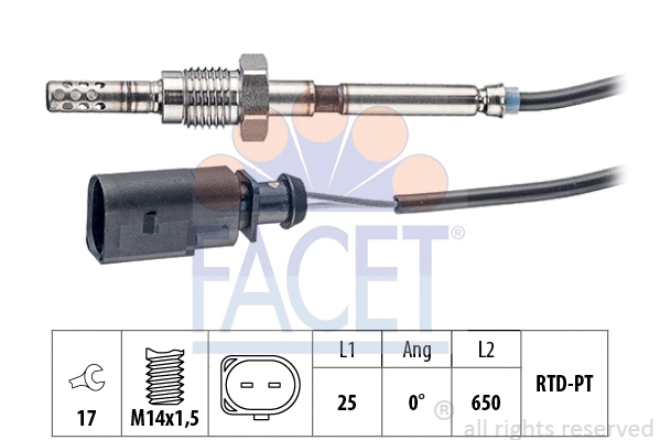 Sensor, exhaust gas temperature (22.0221)