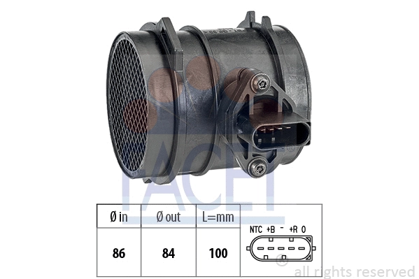 Mass Air Flow Sensor (10.1499)