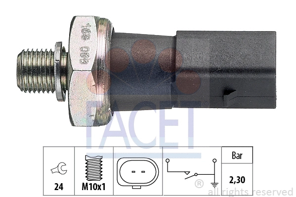 Oil Pressure Switch (7.0190)