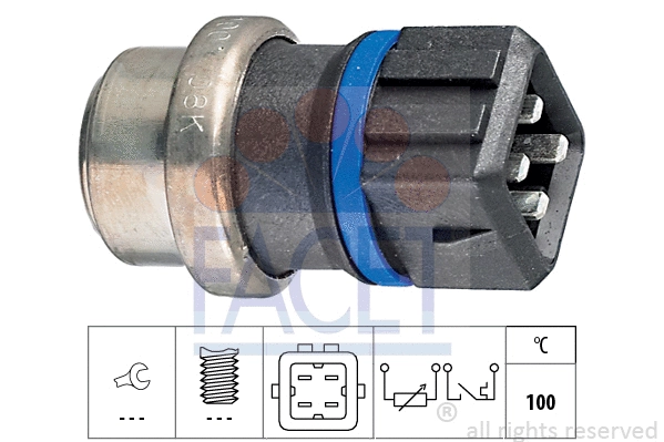 Sensor, coolant temperature (7.3536)