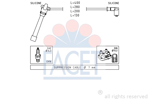 Ignition Cable Kit (4.9504)