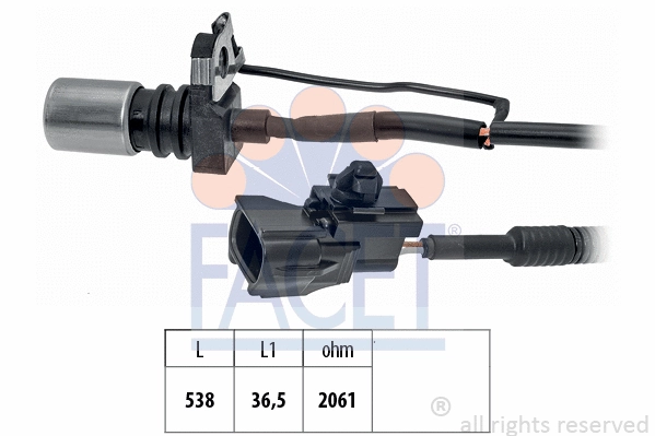 Sensor, crankshaft pulse (9.0728)